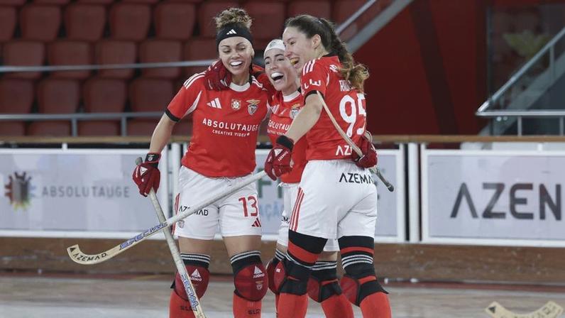 Houve golos para festejar na Luz Fotografia SL Benfica