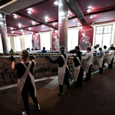 Tapeçaria de Bayeux regressa à Inglaterra: história e polémica do empréstimo
