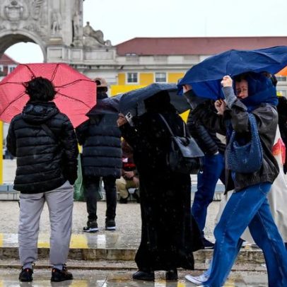 Chuvas fortes no Norte nesta segunda, frio na terça