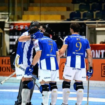 Bicampeões do hóquei em patins regressam às vitórias