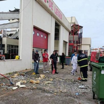 Mau tempo: Operação Limpar Leiria começa neste sábado