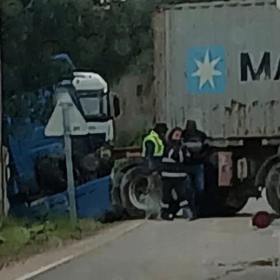 Despiste de camião bloqueia estrada entre Chamusca e Ulme por várias horas