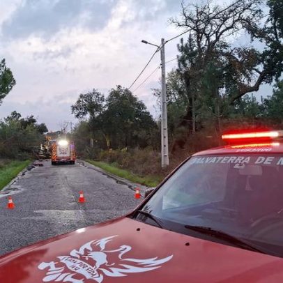 Mau tempo: bombeiros de várias corporações a caminho das zonas mais afetadas