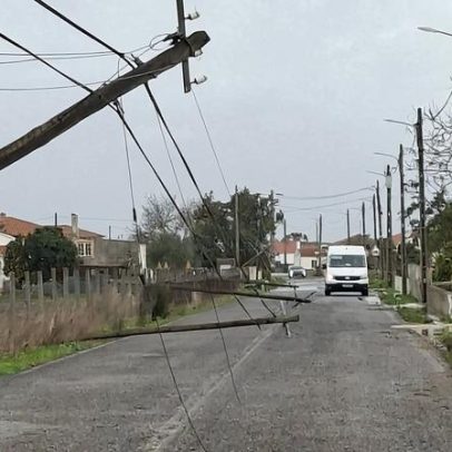 Mau tempo deixa 198 mil clientes sem energia às 13:00