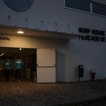 Angeiras Beach Hostel: dormir e comer por cima do mercado
