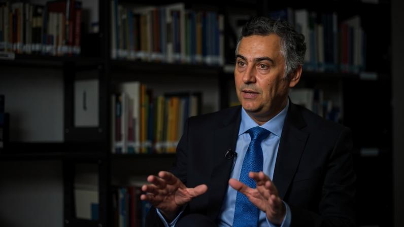 O ministro da Educação, Fernando Alexandre