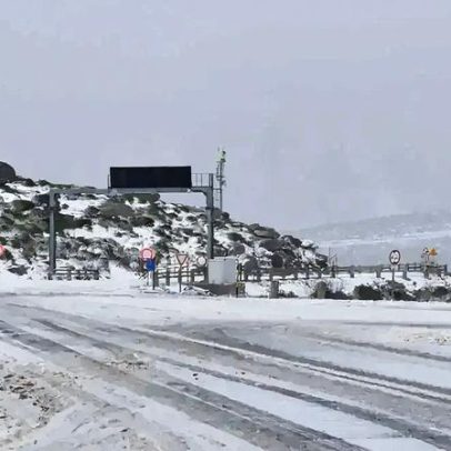 Viana, Vila Real, Porto, Braga e Viseu sob aviso vermelho por neve