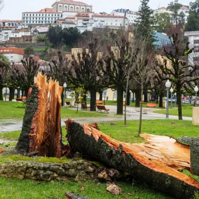 Proteção Civil regista mais de oito mil ocorrências por depressão Kristin