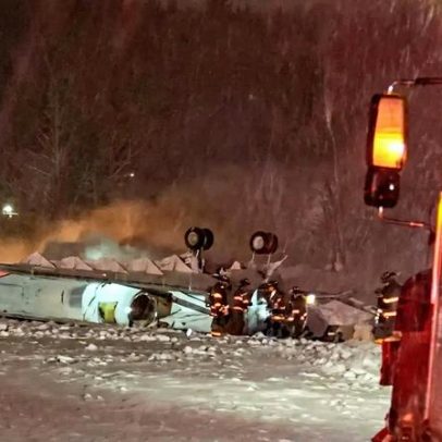 Sete mortos em queda de avião privado nos EUA durante tempestade de neve