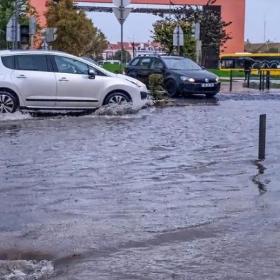 Chuvas fortes em Oeiras levam a realojos; mais de 700 ocorrências
