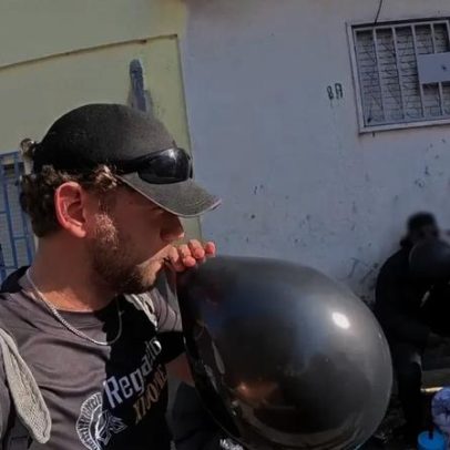 Droga do riso a 50 cêntimos por balão leva consumo dos bares para as ruas