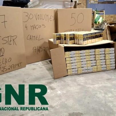 GNR desmantela fábrica clandestina de tabaco que produzia e exportava