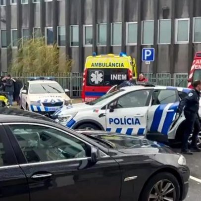 Gás-pimenta e confronto em escola de Águas Santas deixam feridos, aluno e polícia