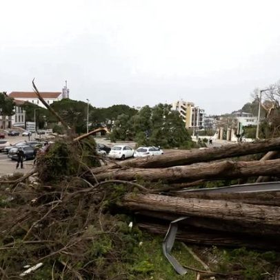 Seguro visita Leiria e fica chocado com o grau de devastação