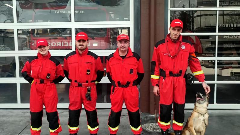 A equipa cinotécnica dos Bombeiros Famalicenses é composta por dois binómios devidamente certificados pela GNR. Só este ano, já interveio em três situações