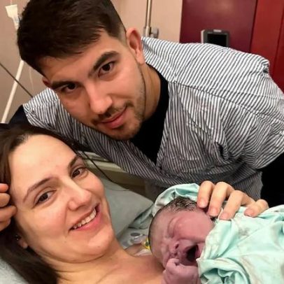 Lara, o primeiro bebé de 2026 no Hospital de Guimarães