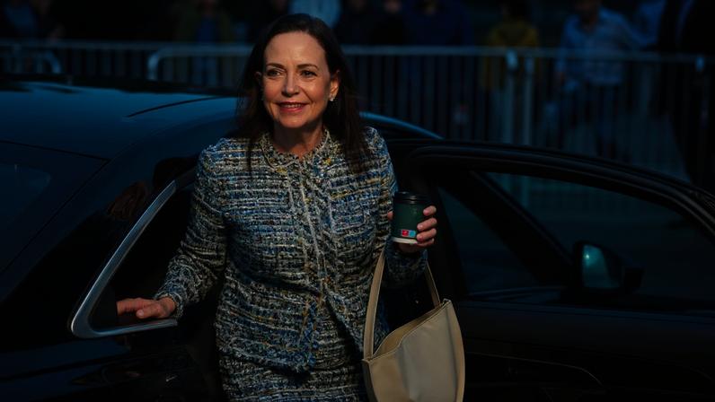 Líder da oposição venezuelana, María Corina Machado