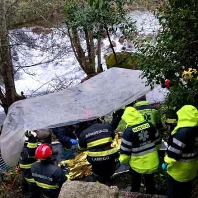 Mulher gravemente ferida após despiste e queda de viaduto em Lamego