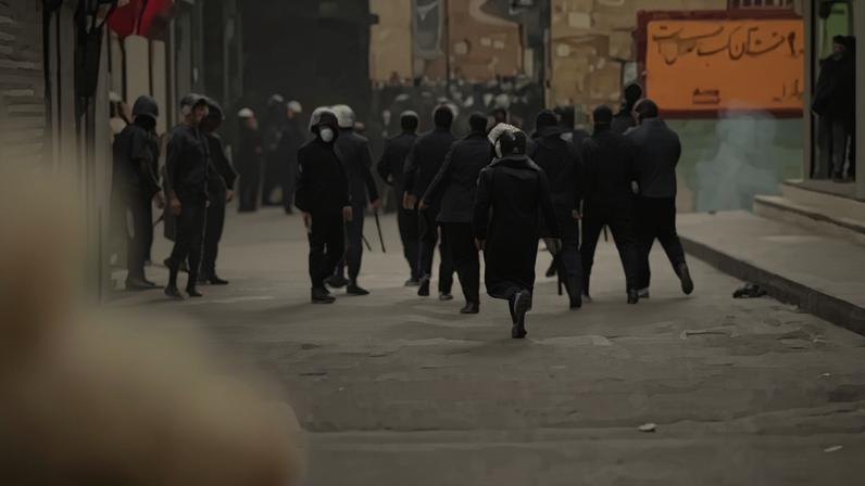 São poucas as imagens divulgadas dos confrontos nos protestos no Irão