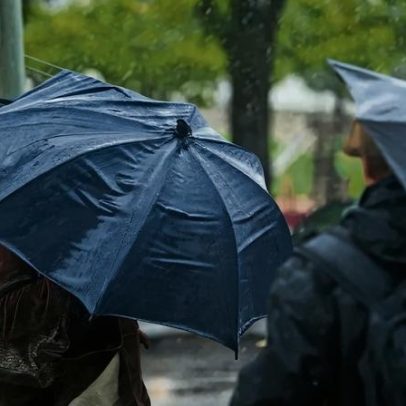 Chuvas e ventos fortes colocam oito distritos sob aviso amarelo