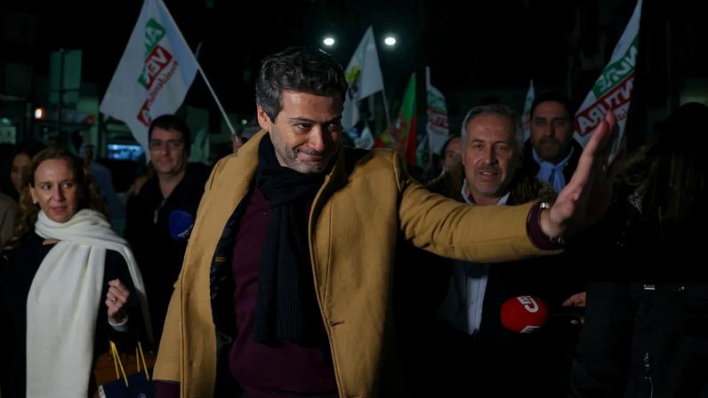 O candidato presidencial Henrique Gouveia e Melo