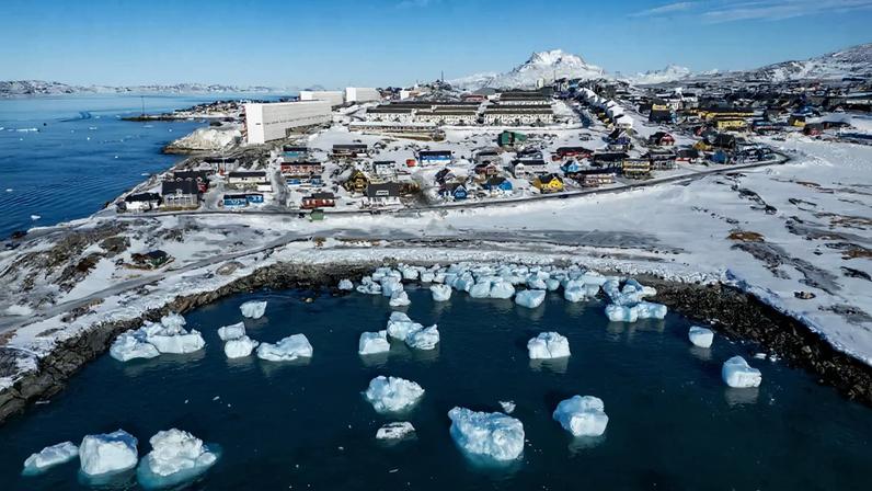 Tanto os EUA como a Gronelândia pertencem à NATO