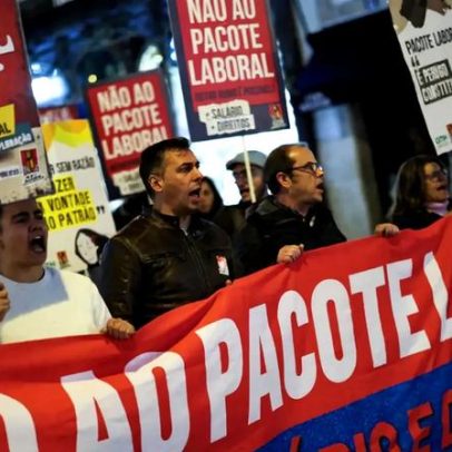 CGTP protesta em Lisboa pela retirada do pacote laboral