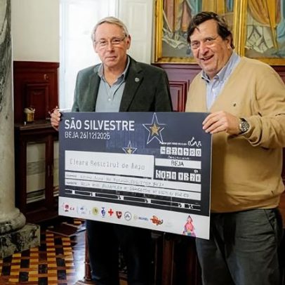 São Silvestre de Beja 2025 angaria 2.265 euros para a Santa Casa da Misericórdia
