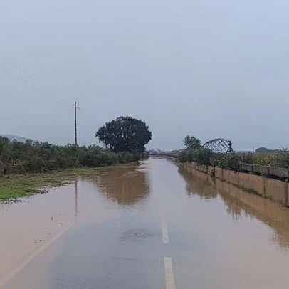 Inundações obrigam ao corte da EM503 entre Santa Vitória do Ameixial e Cano