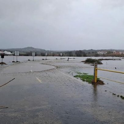 Chuvas encerram quatro estradas no concelho de Alcácer do Sal