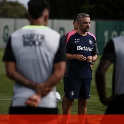 Rui Borges fala ao plantel do Sporting para reagir à má fase