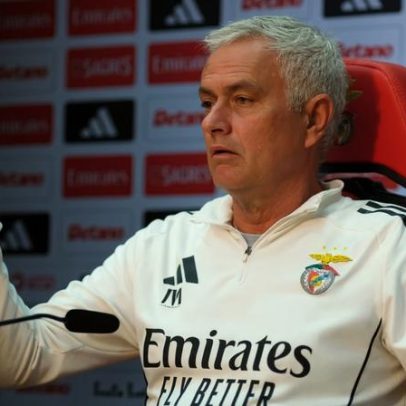 Em direto: Mourinho antevê o jogo com o Estoril