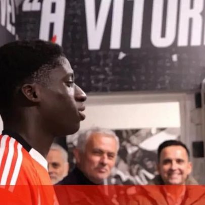 Daniel Banjaqui, novidade no Benfica, destaca-se entre irmãos do sub-17