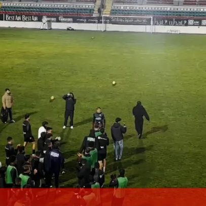 Lopes Cabral despede-se na Reboleira e é recebido em festa pelos ex-colegas
