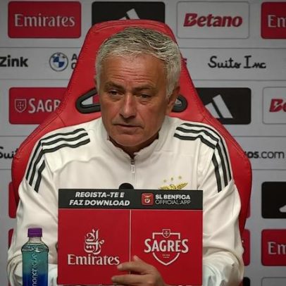 Mourinho diz conhecer Rafa, André Luiz e Wesley por mencionarem Batagov que não conhece