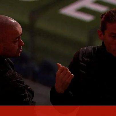 José Boto e Filipe Luís assistem ao Gil Vicente-Sporting em Barcelos