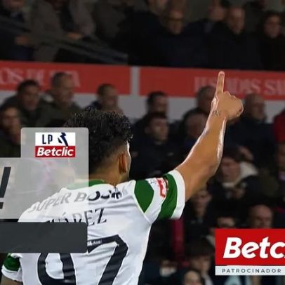 Quaresma encontra Suárez com passe de playmaker; colombiano marca pelo Sporting