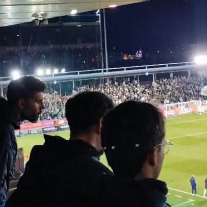 Luís Neto em troca de palavras com adeptos do Gil Vicente após insultos