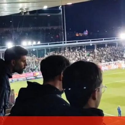 Luís Neto envolve-se em troca de palavras com adeptos do Gil Vicente