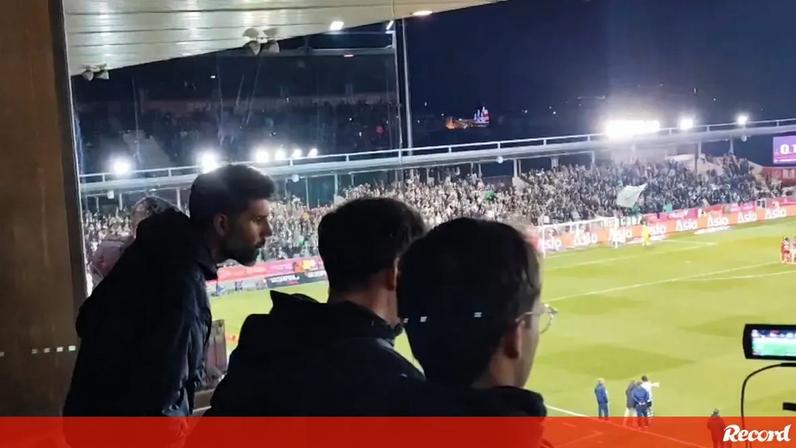 Luís Neto em 'bate boca' com adeptos do Gil Vicente