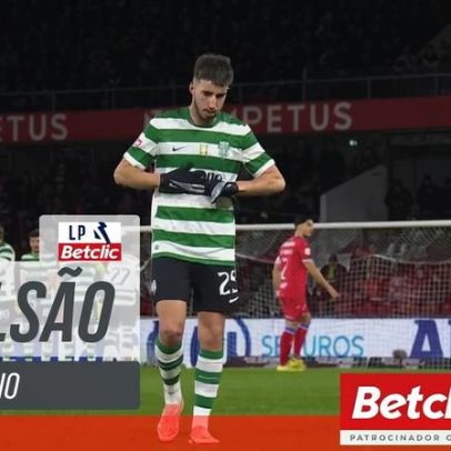Lance expulsou Gonçalo Inácio diante do Gil Vicente