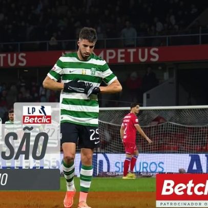 Sporting sofre com nove baixas para jogo em Leiria