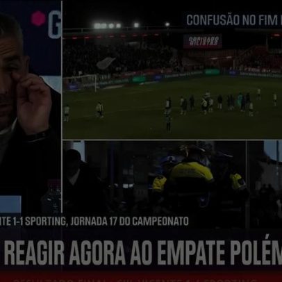 Rui Borges: não viu o lance da expulsão de Inácio, câmara não mostra