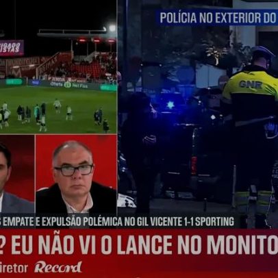 Vítor Pinto: Sporting não está documentado sobre lance crucial em Barcelos