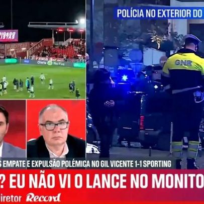Barcelos tem rede; treinador do Sporting não está documentado sobre lance crítico