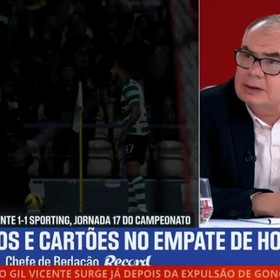 Varela aceita decisão do árbitro e evita confronto com guarda-redes do Sporting