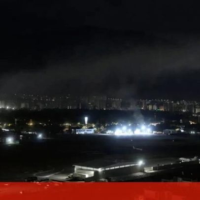 Fortes explosões na capital venezuelana após ameaças dos EUA