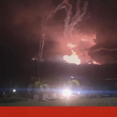 Vídeo mostra explosões em Caracas durante ataque dos EUA