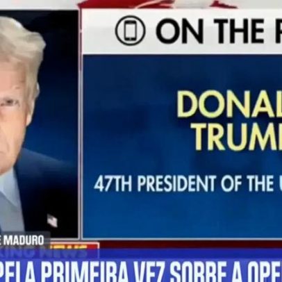 Trump diz que o casal Maduro estava a bordo de navio de guerra durante a captura