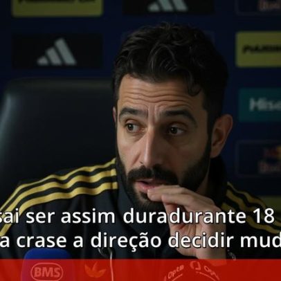 Manchester United anuncia saída de Amorim horas após conferência explosiva